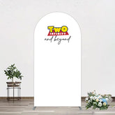 Lofaris Two Infinity And Beyond Simple Birthday Arch Backdrop